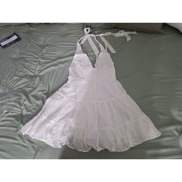 NWT Princess Polly Galvis Mini Dress White size 2 - Picture 1 of 8